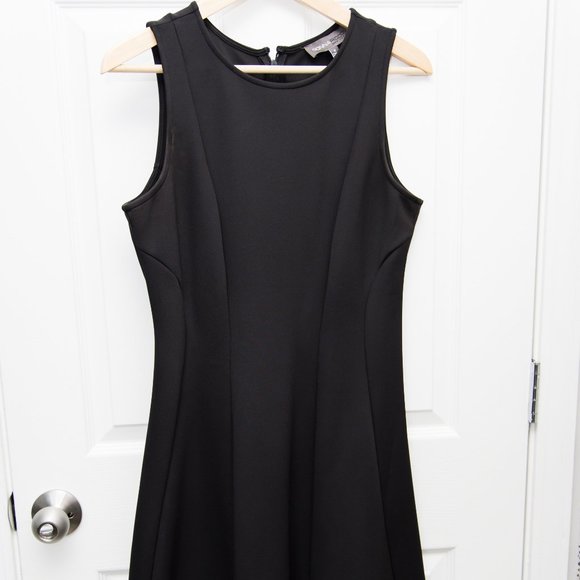 Pleated Fit-&-Flare Dress - Picture 1 of 2